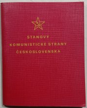 Stanovy Komunistickej strany Československa - 