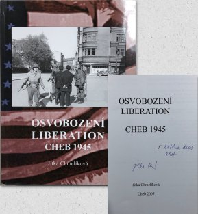 Osvobození Liberation Cheb 1945 (česko - anglicky)