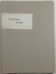 Podkoní a žák