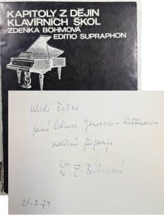 Kapitoly z dějin klavírních škol