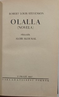 Olalla / Dobrodružství Něvzorova, čili, Ibikus