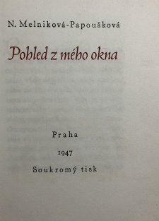 Pohled z mého okna