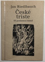 České triste - 