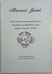 Sborník referátů z česko-francouzské konference - Nacionalismus a kosmopolitismus v hudbě pořádané v Praze 25.9.-26.9.1992 - 