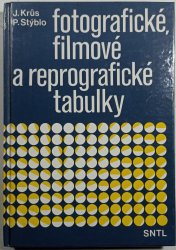 Fotografické, filmové a reprografické tabulky - 