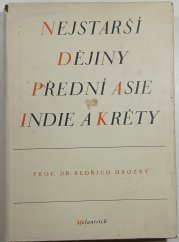 Nejstarší dějiny Přední Asie, Indie a Kréty - 