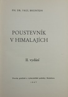 Poustevník v Himalajích