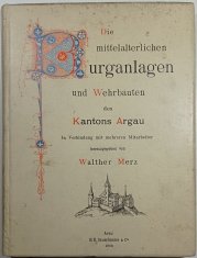 Die mittelalterlichen Burgablagenund Wehrbauten des Kantons Argau - 