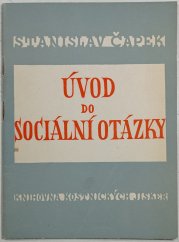 Úvod do sociální otázky - 