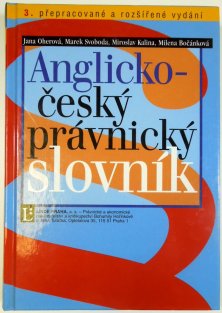 Anglicko-český právnický slovník