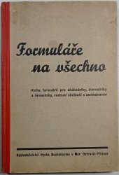 Formuláře na všechno - 