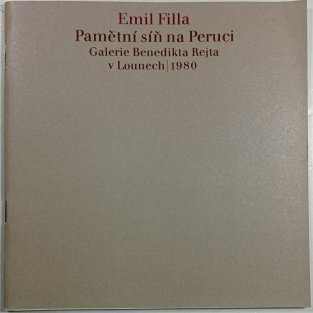 Emil Filla - Pamětní síň na Peruci