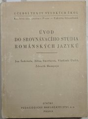 Úvod do srovnávacího studia románských jazyků - 