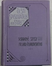 Sebrané spisy Fr. Lad. Čelakovského I. - 