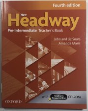 New Headway Pre-Intermediate Teacher´s Book Fourth edition with Teacher´s Resource Disc Cd-Rom - 