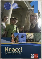 Klass! 1 Ruština pro střední školy učebnice a pracovní sešit + CD (Balíček) - 