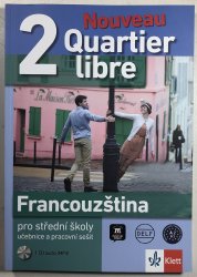 Nouveau Quartier libre 2 - učebnice a pracovní sešit + CD - 