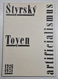 Štýrský / Toyen - artificialismus 1926-1931