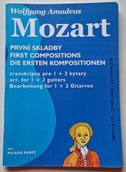 Wolfgang Amadeus Mozart - První skladby ( transkripce pro 1 + 2 kytary )  - 
