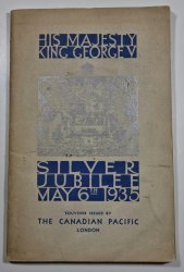 Souvenir of the Silver Jubilee of His Majesty King George V  - 