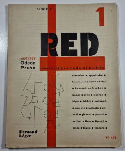 ReD 1 ( Revue Svazu moderní kultury Devětsil )  ročník 2