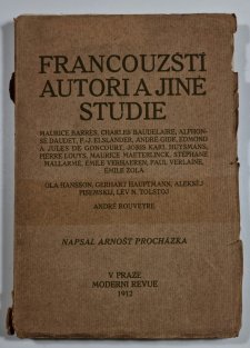 Francouzští autoři a jiné studie