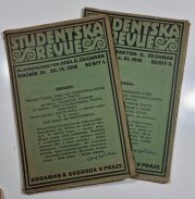 Studentská Revue č. 1 + 2, ročník IV. / 1910 - 