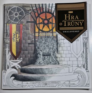 Hra o trůny - Antistresové omalovánky