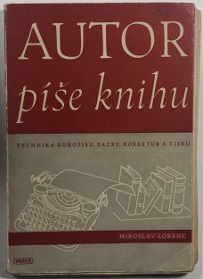 Autor píše knihu