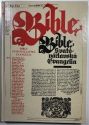 Bible - Svatováclavská evangelia - 