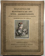 Französische Kupferstiche des XVIII. Jahrhunderts - 
