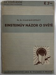 Einsteinův názor o světě - 