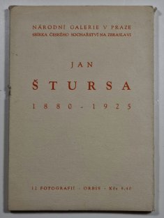 Jan Štursa 1880 - 1925 (soubor 12 fotografií Tibora Hontyho)