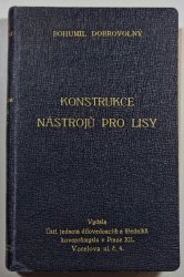 Konstrukce nástrojů pro lisy - 