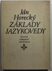 Základy jazykovedy (slovensky) - 