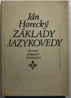 Základy jazykovedy (slovensky)