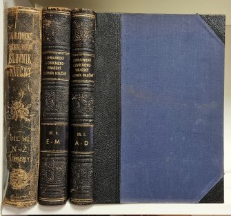 Zahradnický a ovocnicko - vinařský slovník naučný I., II., III.