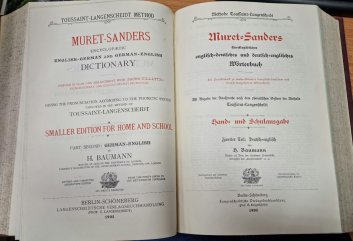 Muret - Sanders enzyklopädisches wörterbuch der Englischen und Deutschen sprache
