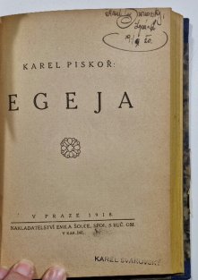 Třicet devět stupňů / Někde a nikde / Nevěsta z Tater / Egeja