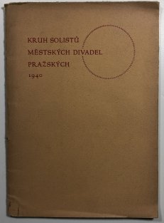 Kruh solistů městských divadel pražských 1940