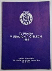 TJ Praga v údajích a číslech 1989 - 