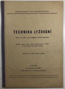 Technika lyžování