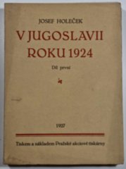 V Jugoslavii roku 1924 díl 1. - 
