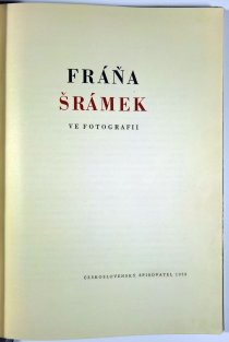 Fráňa Šrámek ve fotografii