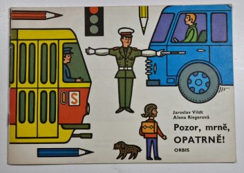 Pozor, mrně, OPATRNĚ! - omalovánky