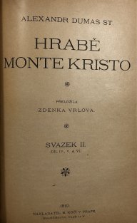 Hrabě Monte Kristo 1+2 (2v1)