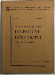 Investiční účetnictví - 