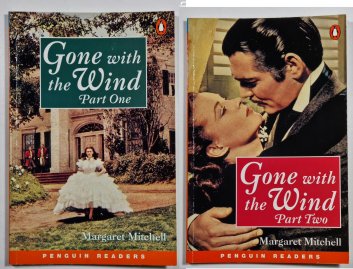 Gone with the Wind part one + part two - Penguin readers 4
