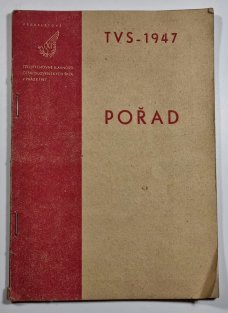 Pořad - Předsletové tělovýchovné slavnosti československý škol v Praze 1947