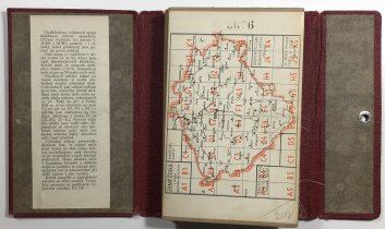 Země Česká s plánem hlavního města Prahy 1: 360 000